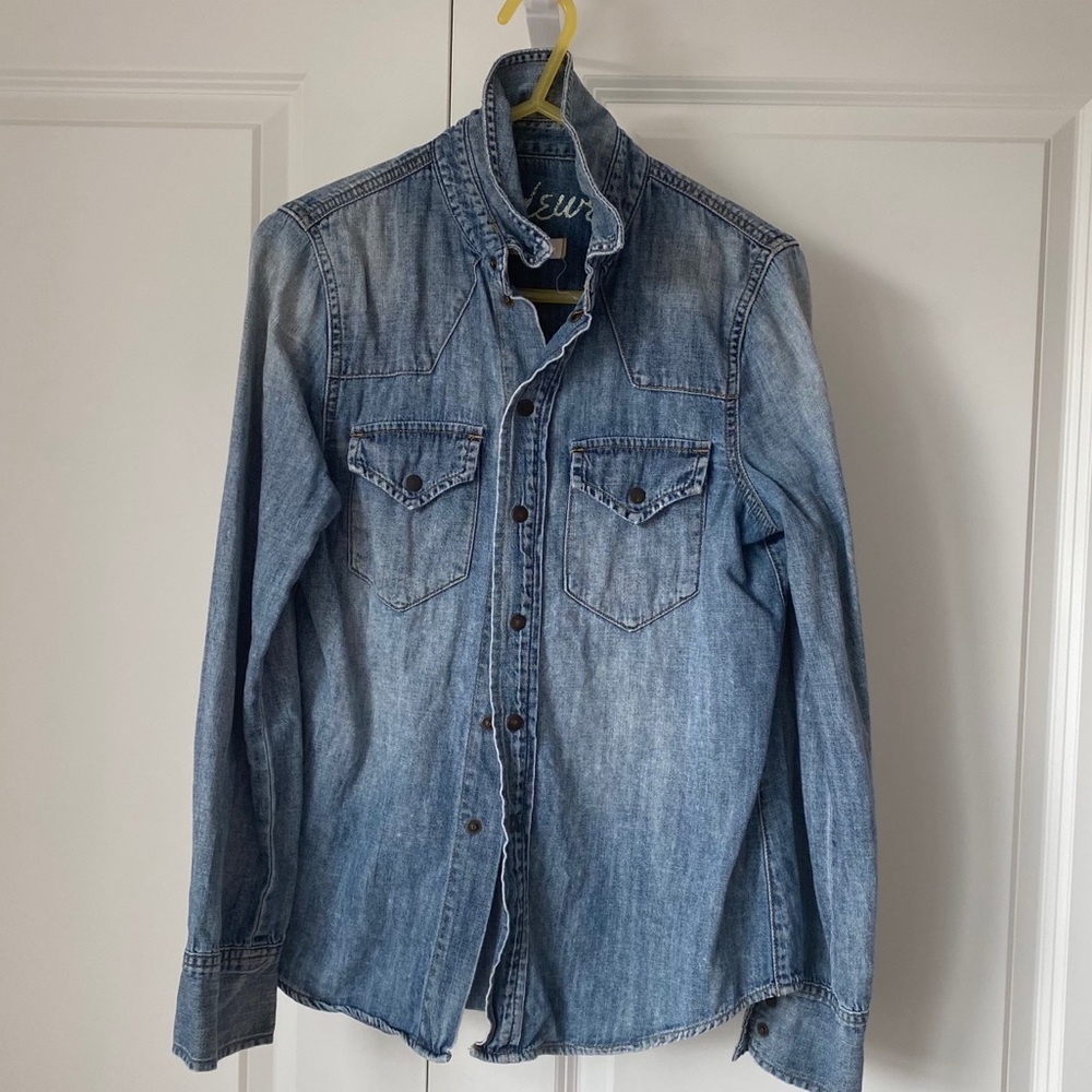 Chambray top by madewell
